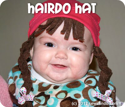 Sew Can Do: Hairdo Hat Part Two: Pretty Plaits