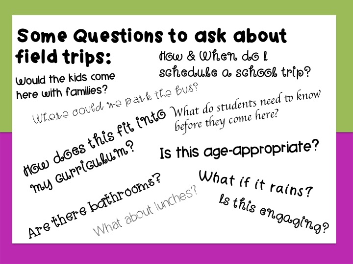 Lessons 2 Grow Step 2 Teaching with Field Trips