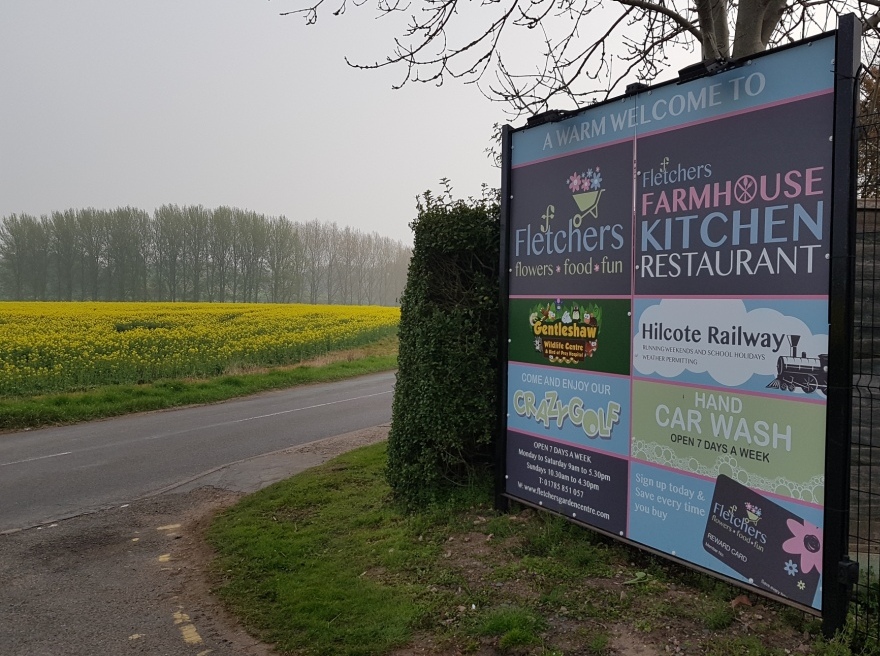 The Ham and Egger Files Crazy Golf at Fletchers Family Garden Centre in Eccleshall, Staffordshire