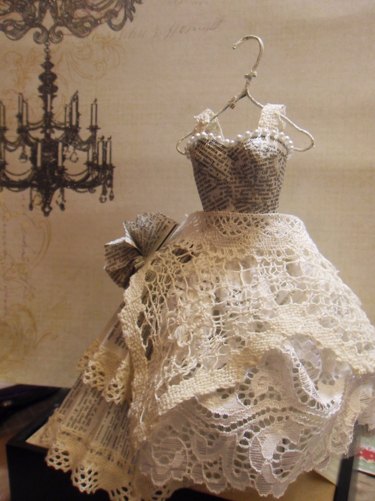 My Stamping Obsession Paper Mache Dress Form