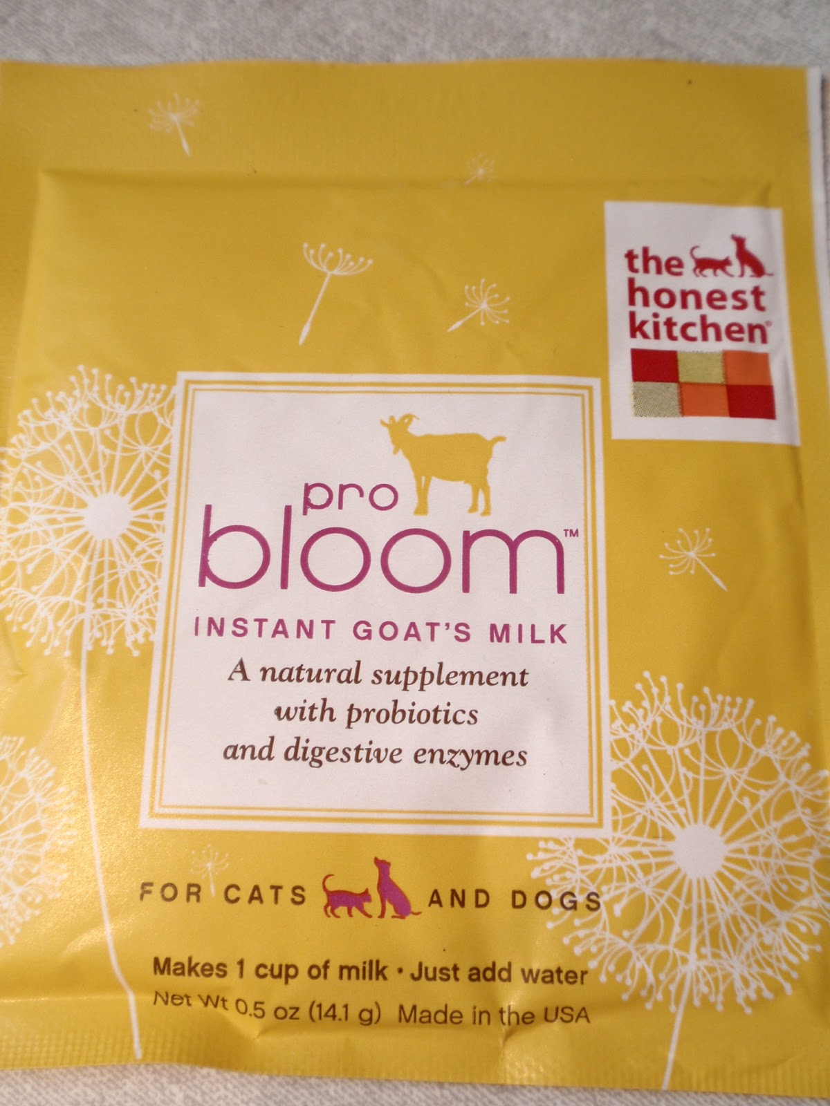 Carma Poodale Honest Kitchen Pro Bloom Goat Milk Product Review