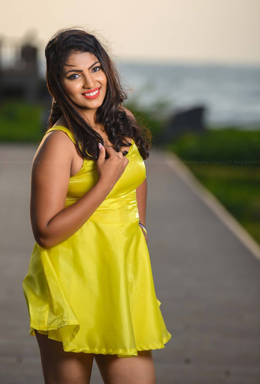 What Do You Think About Yellow Dress | Gayathri Kanchanamali ...