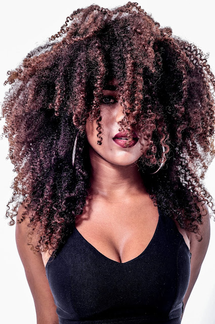 black natural curly hairstyles for long hair