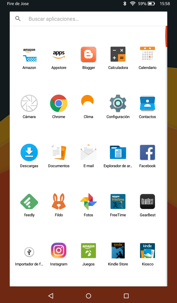 jfulgen blog Amazon Fire Instalar Nova Launcher