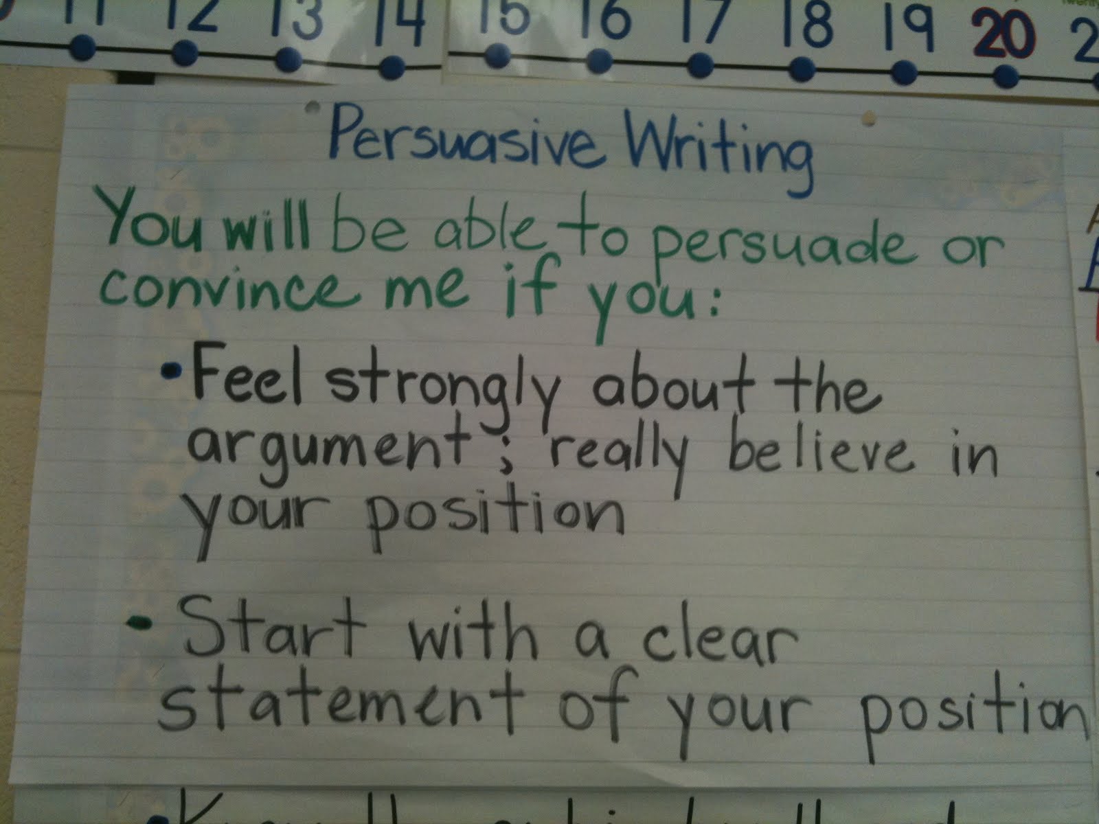 KirbLiteracy Persuasive anchor chart
