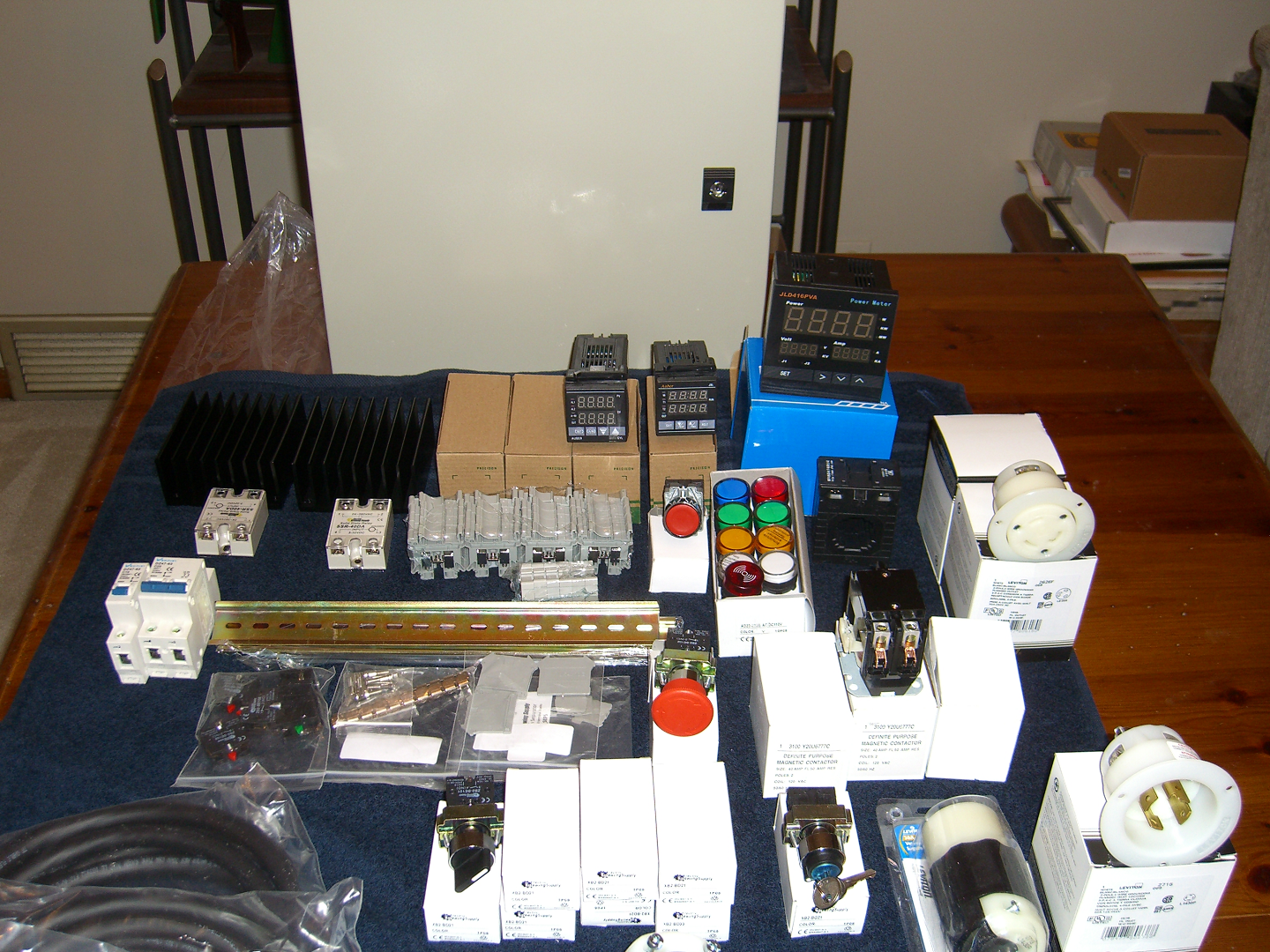 Rotten's Electric Brewery Control Panel Parts