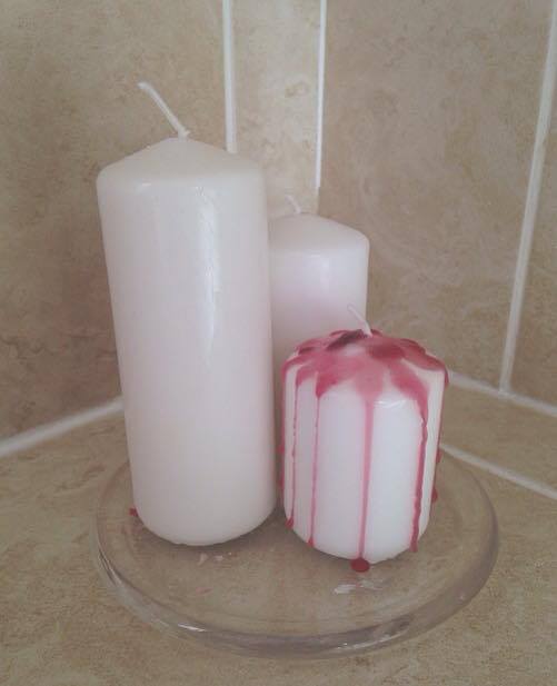 Poppetx Emma Ritchie Halloween Blood Candles