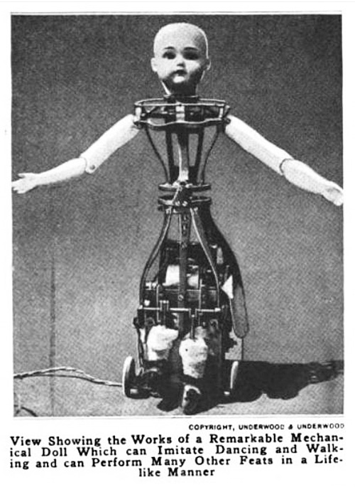 Abaculi Remarkable Mechanical Doll (1918)