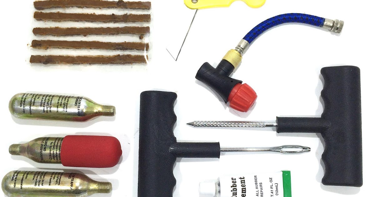 Motorcycle Puncture Repair Kit Motorbike MOTO Tubeless Tyre Emergency Puncture Tyre Repair Kit