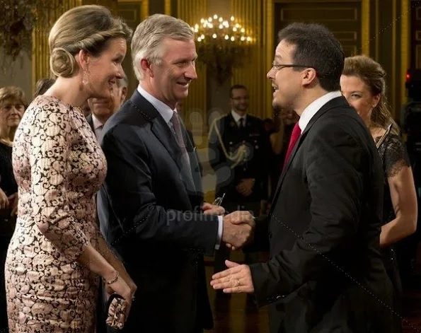 Belgian Royal Family attended a autumn concert and reception at the Royal Palace in Brussels