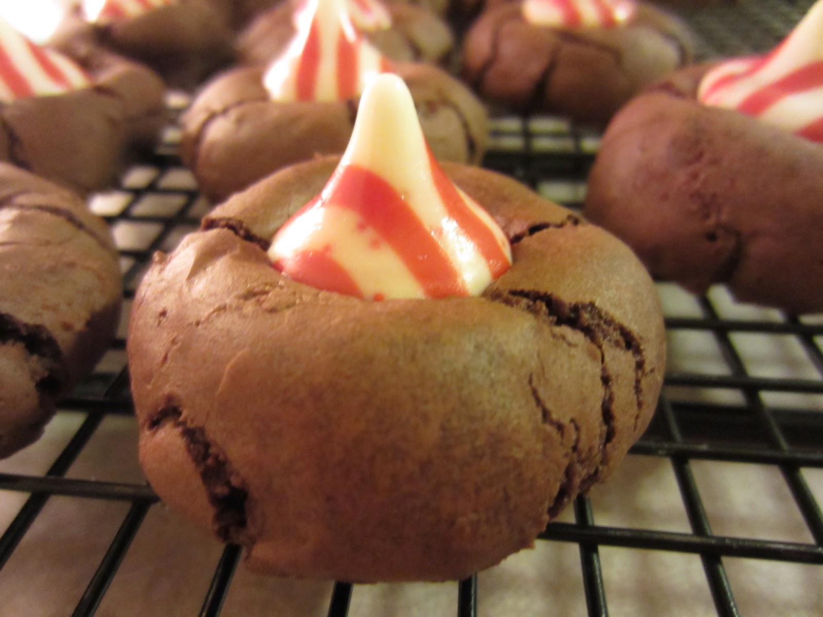 Candy Cane Kiss Brownie Bites Renee's Kitchen Adventures