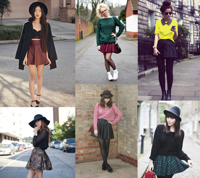 InspirationSkater Skirt //THE WARDROBE PROJECT//