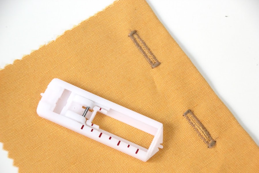 Clase de costura: aprender a coser prensatelas hacer ojales