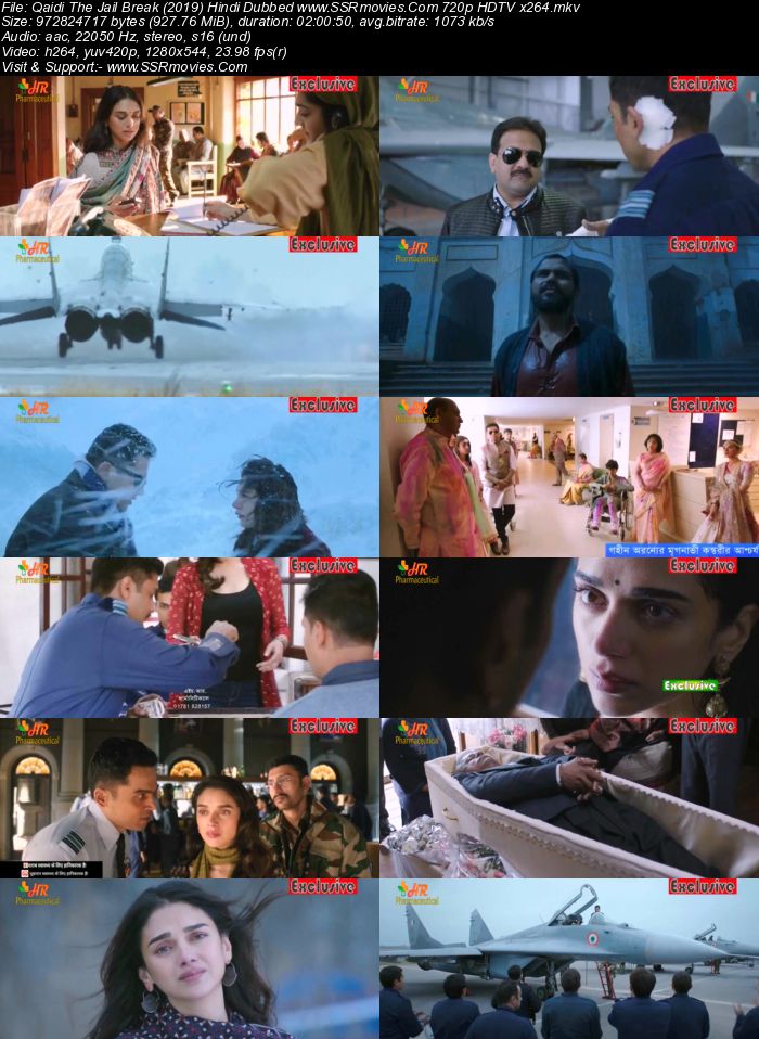 Qaidi The Jail Break (2019) Hindi Dubbed 480p HDTV x264 350MB Movie Download