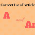 Correct Use of Articles A and AN in Hindi - ऐसे करें आर्टिकल A और An का सही प्रयाेग 