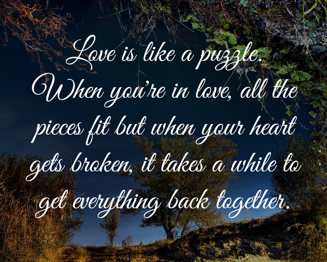 Love Is Like A Puzzle Love Quotes And Covers Love Is Like A Puzzle Love Quotes And Covers