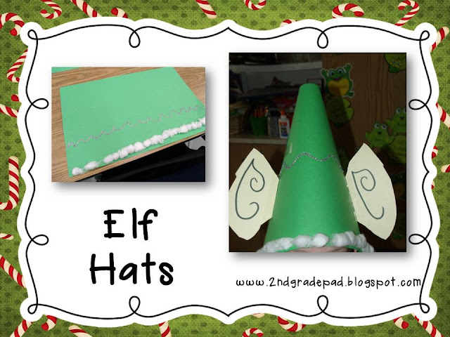 2nd Grade Pad Christmas Craft Day and Freebie #6