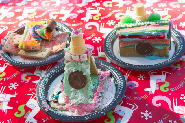 how to host a graham cracker house making party- super easy and affordable!