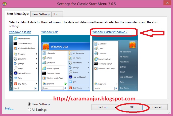 Click on the start menu. Click on the start menu