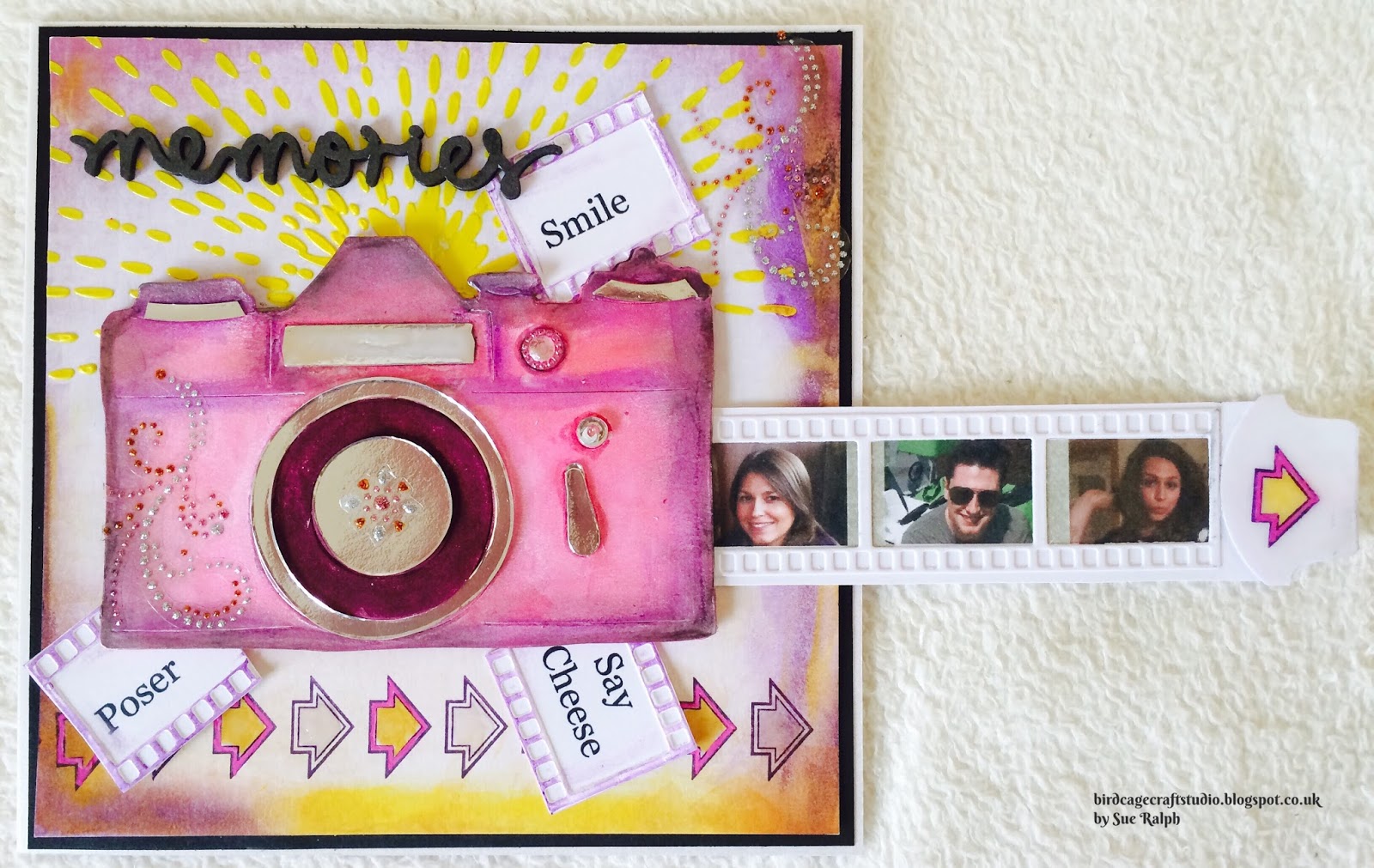 Birdcage Craft Studio: Sliding Camera Card Tutorial