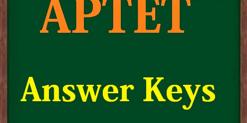 APTET Key Paper 2014 – Paper 1, Paper 2 | APTET Solved Paper 2014 | Eenadu, Sakshi