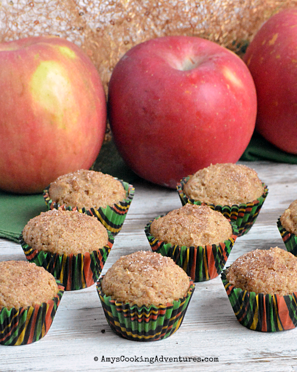 Mini Applesauce Muffins