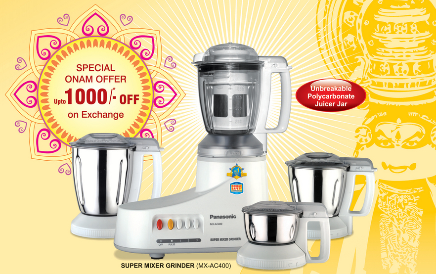Celebrate Onam Daily !!! Panasonic 2012 Onam Offer