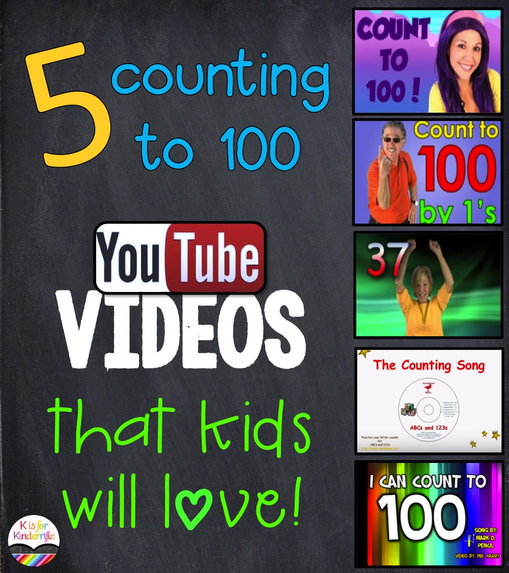 K is for Kinderrific!: Five Counting to 100 songs that kids will love!