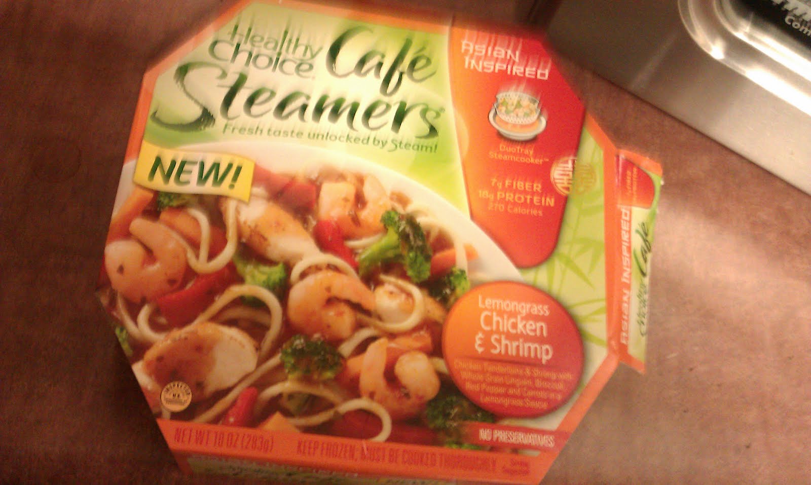 Dude Where's My Lunch? Healthy Choice Cafe Steamers