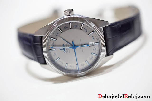 Omega Globemaster Anual Calendario azul Omega Globemaster Anual Calendario azul