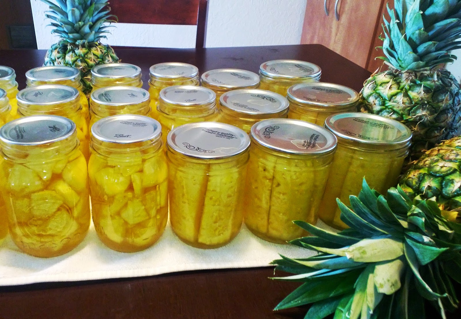 Saltbush Flats Home Canned Pineapple