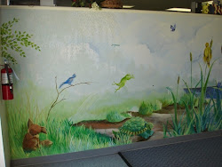 mural wall painted hand painting