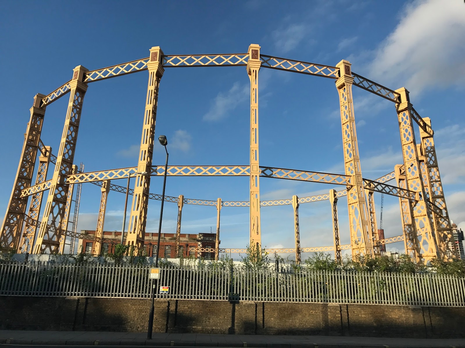 Urban Wandering Imperial Road Gas Holders, Fulham, London In Search