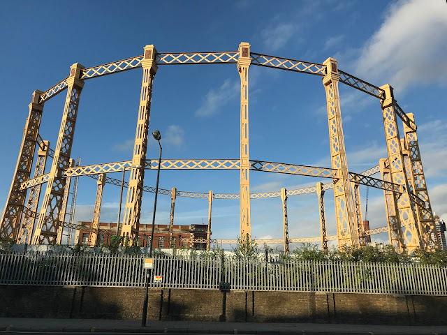 Gas holders, Imperial Gasworks, Imperial Wharf, London