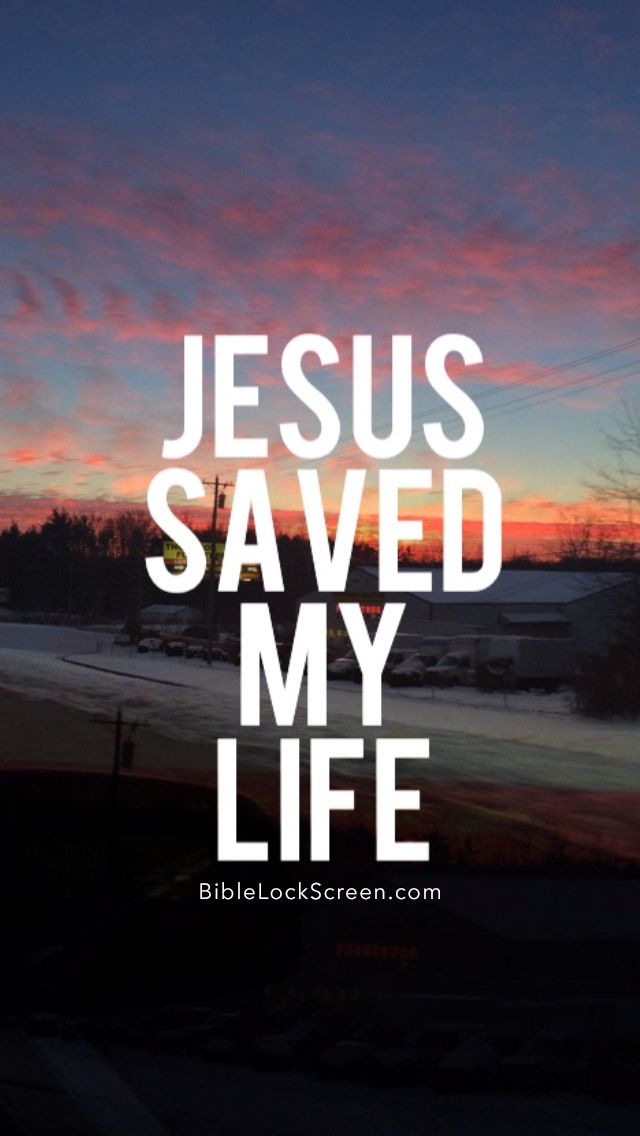 Jesus Saved My Life - Mobile Wallpaper - Tamil Christian Online