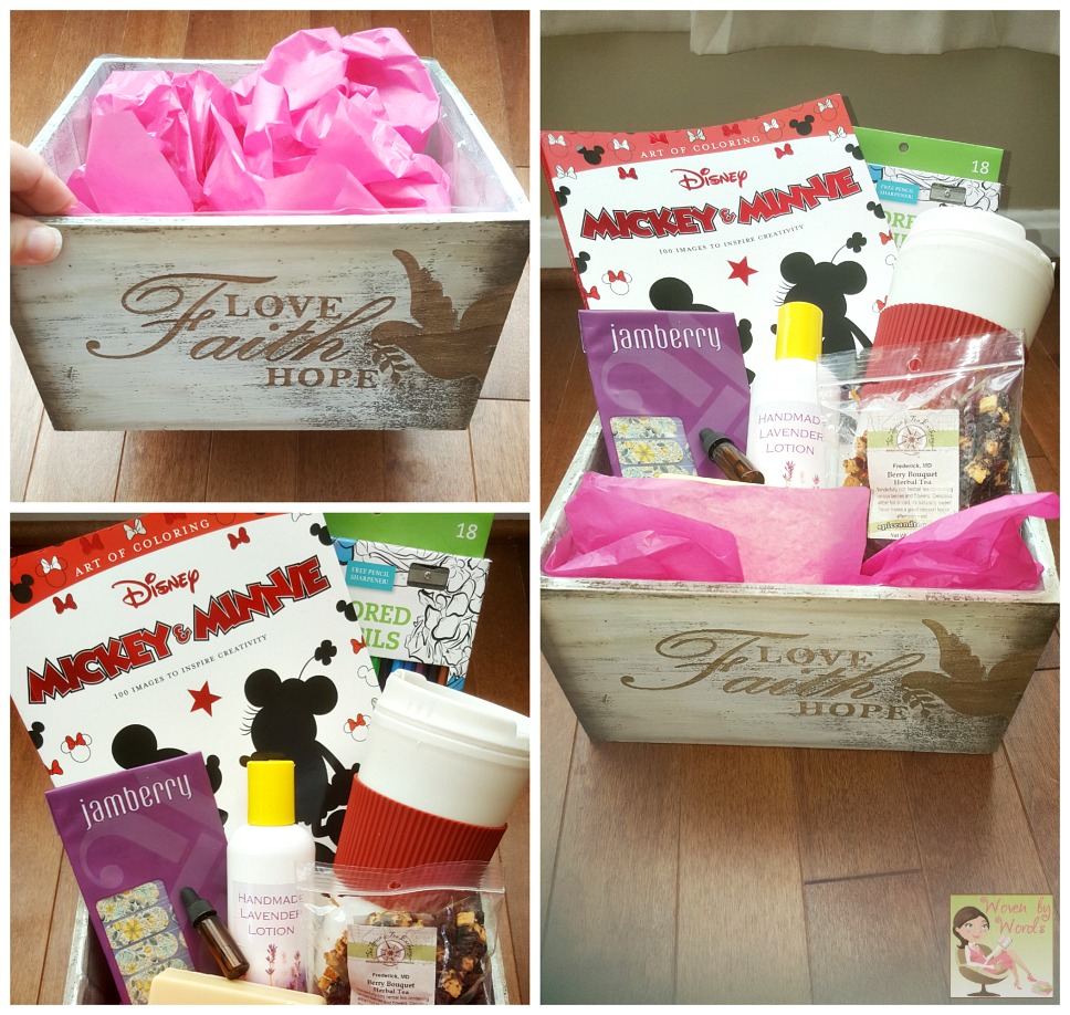 Woven by Words Disney Inspired Fall Gift Baskets