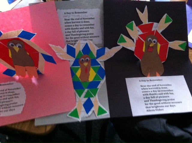 Mrs. Brooks 5th Grade Class : Happy Thanksgiving From Fifth Grade