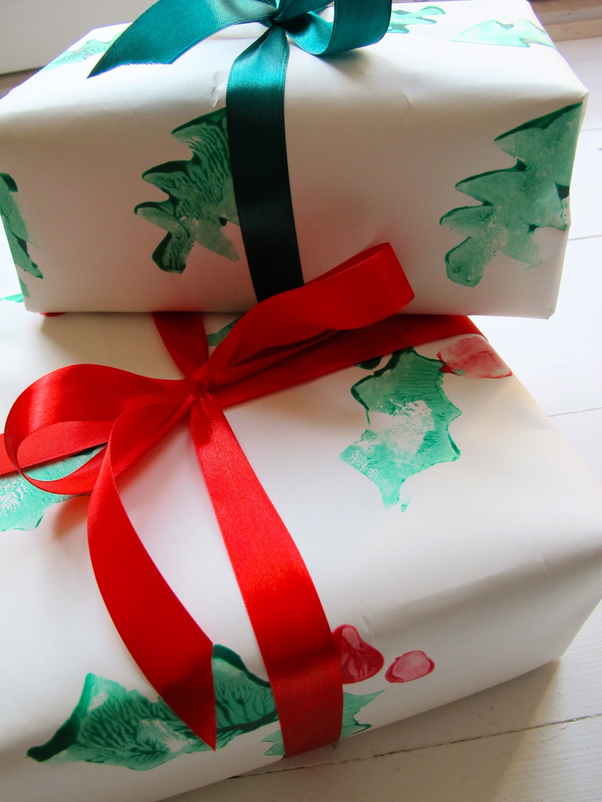 Kat This Kat That DIY Home Made Christmas Wrapping Paper