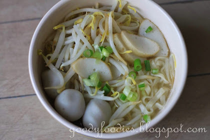 Resepi Fish Ball Noodle Soup