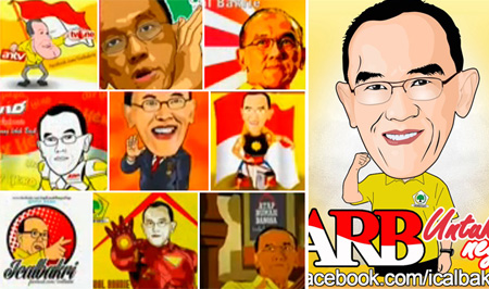 Peserta Lomba Avatar Abu Rizal Bakrie