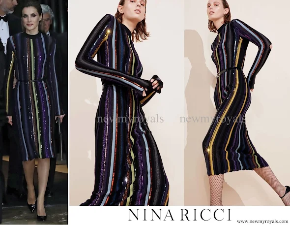 Queen Letizia wears Nina Ricci dress from Resort 2017 Collection