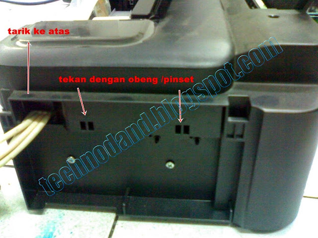 Cara Membongkar Casing dan Mengganti  Head Printer EPSON L110, L300, L310, L210