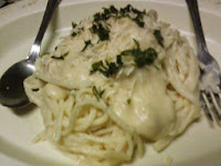 Resep Spaghetti Saus Ayam Alfredo Ala Neti ( Spaghetti Alfredo Chicken Sauce Recipe )