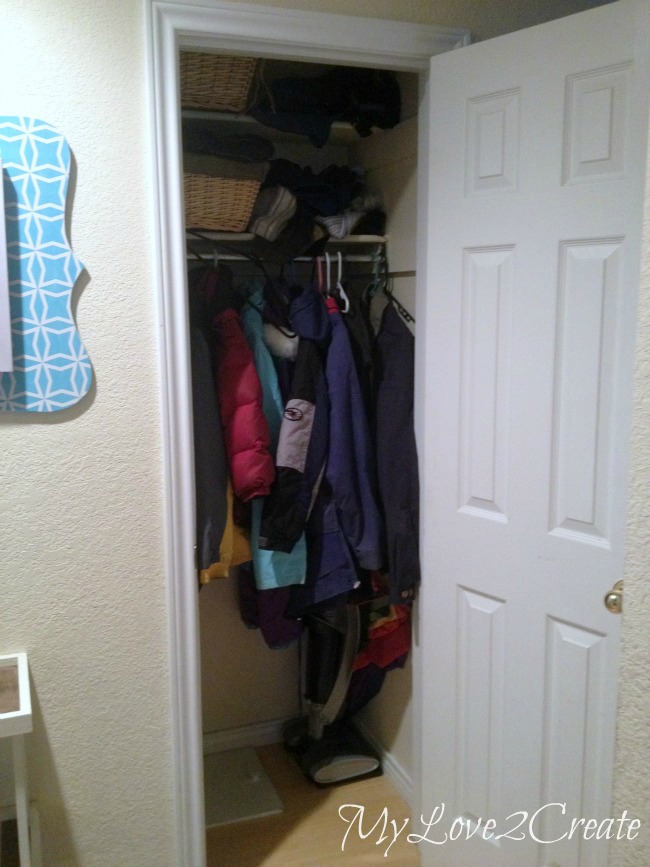 Hall Closet Makeover My Love 2 Create Mylove2create Hall Closet Makeover Before