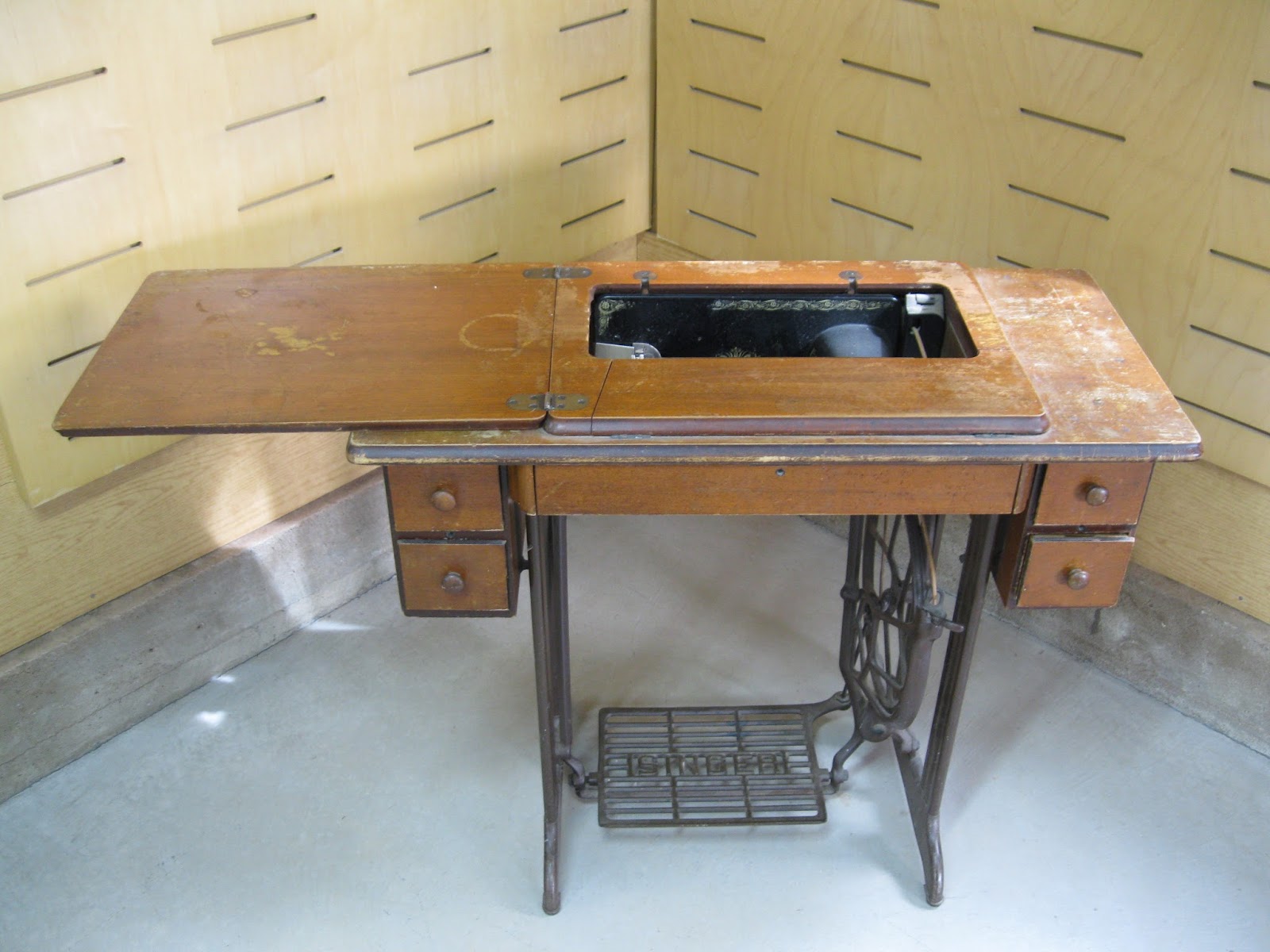 Furious Creation Treadle Sewing Machine Refinish