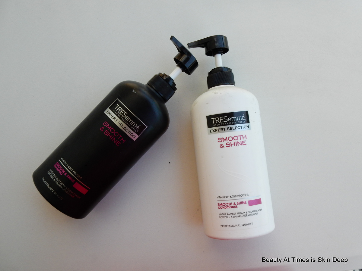Beauty At Times is Skin Deep: TRESemmé Smooth & Shine Shampoo and  Conditioner