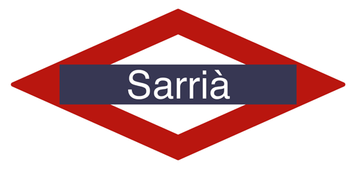 A Sarrià encara no tenim metro, però tenim el Tren de Sarrià