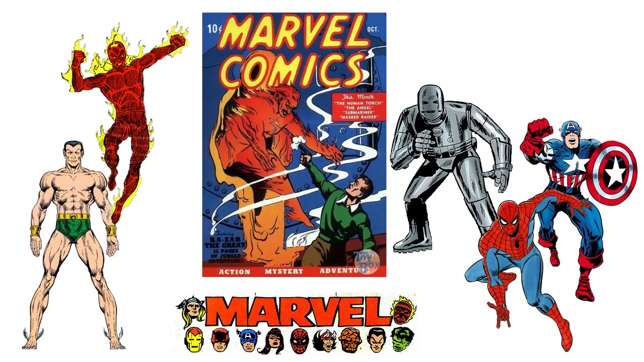 The Toy Box Marvel Comics, Marvel Mystery Comics (Timely Comics)