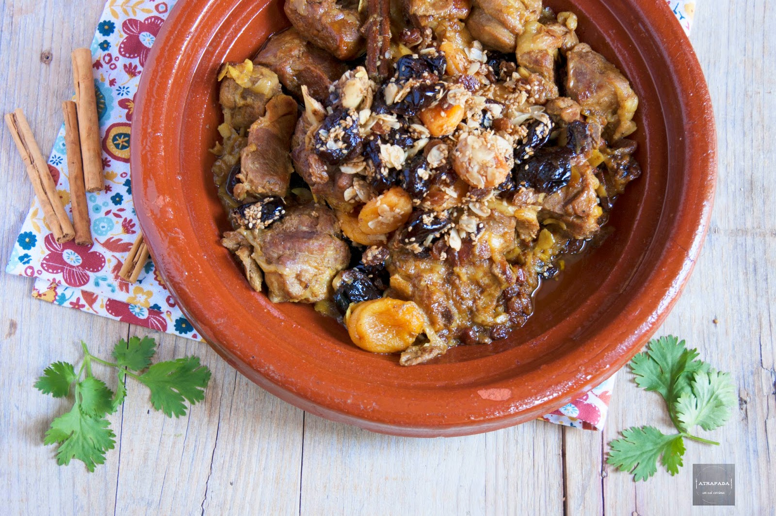 TAJINE DE CORDERO Atrapada en mi cocina