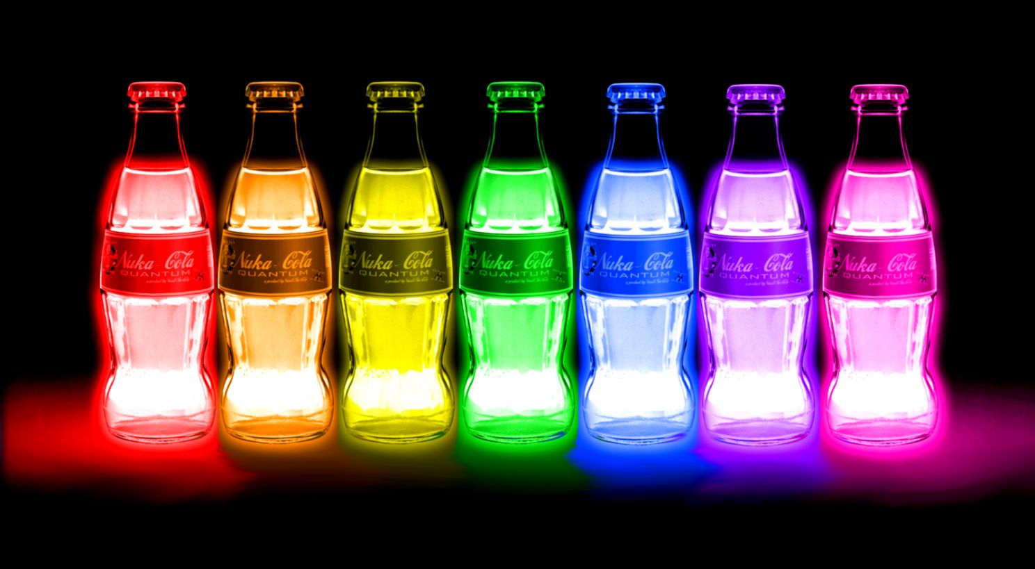 Coke Neon Color Backgrounds